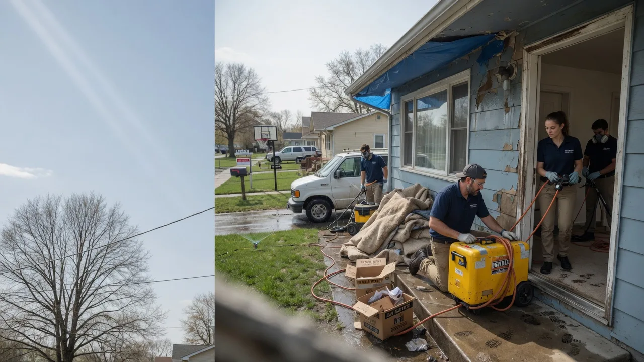 Basement Flood Cleanup in Fillmore, MO near me
